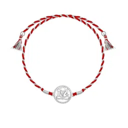 GIVA 925 Silver Vigneshwara Rakhi image 2