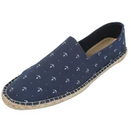 unikicks Men's Espadrille Canvas Casual Shoes - Dark Blue | Shoes for Men and Boys | Casual Shoe | (Size:9) image 4
