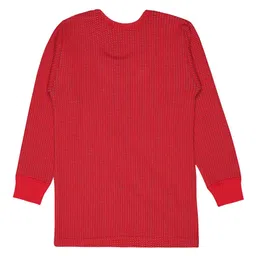 BODYCARE INSIDER Kids Pack Of 2 Self Design Thermal Tops image 3