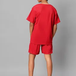 TeenTrums Boys Printed T-shirt With Shorts image 2