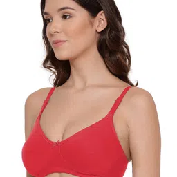 LYRA Combed Cotton Wirefree Secret Support Bra with Detachable Strap image 4