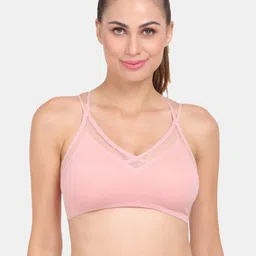 Amour Secret Pink Lightly Padded Dry Fit Sports Bra-picture-46