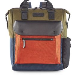 STRAP IT Contrast Detail Backpack with Reflective Strip-picture-13