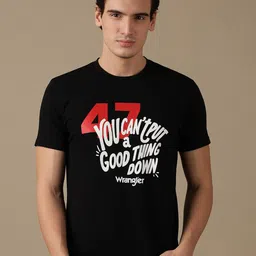 Wrangler Typography Printed Cotton T-shirt-picture-34