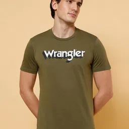 Wrangler Typography Printed Cotton T-shirt-image-33