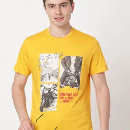 Wrangler Men Graphic Printed Cotton T-shirt-picture-31