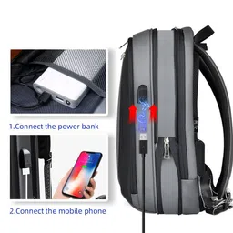 emperor By True Human Backpack with USB charging Port and Anti-theft Back Pocket Laptop bag/Office bag/College bag/Travel bag image 4