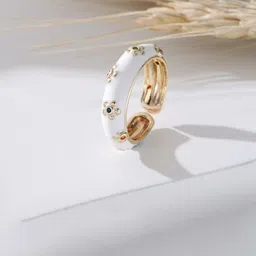 SALTY Gemline Contrast Adjustable Finger Ring-image-6