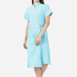 GOLDSTROMS Women Cotton Bath Robe With Belt-image-89
