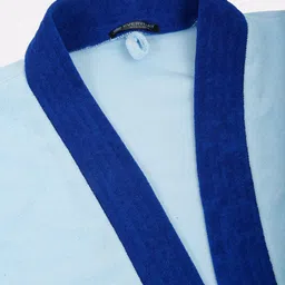 Creeva Everyday Collection Shawl Collar Knee Length Terry Bath Robe With Front Pocket image 4