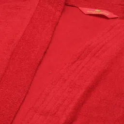 GOLDSTROMS Men Red Solid Bath Robe image 2