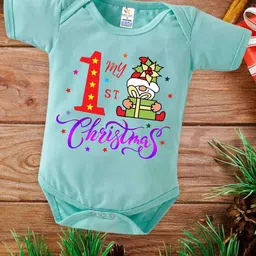 Babywish Infants Kids Printed Cotton Bodysuit-image-30