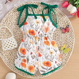 StyleCast x Revolte Infant Girls Printed Cotton Romper-picture-40