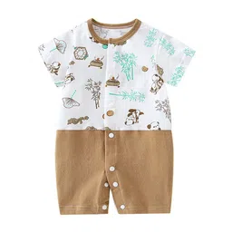 StyleCast x Revolte Boys Graphic Printed Round Neck Cotton Rompers-picture-13