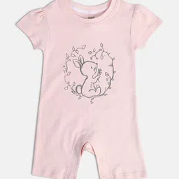 MINI KLUB Infant Girls Pack Of 2 Printed Pure Cotton Rompers image 2