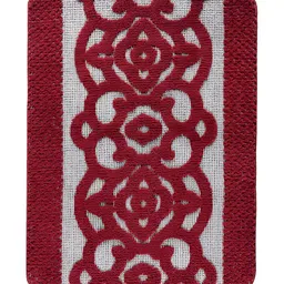 Saral Home Maroon 3000 GSM Microfiber Bathmat-image-96