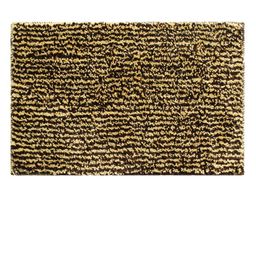 LUXEHOME INTERNATIONAL Brown & Beige Striped Rectangular Bath Rug-picture-44