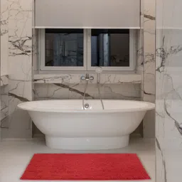 Black gold Maroon 450 GSM Anti-Skid Microfiber Bath Rugs-image-14