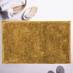 LUXEHOME INTERNATIONAL Gold-Colored Solid 2200 GSM Anti-Skid Bath Rug-image-29