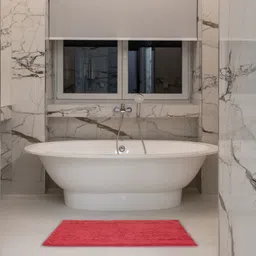 Black gold Maroon 450 GSM Anti-Skid Microfiber Bath Rug-picture-23