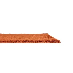 LUXEHOME INTERNATIONAL Set of 2 Rust Solid Bath Rugs image 2