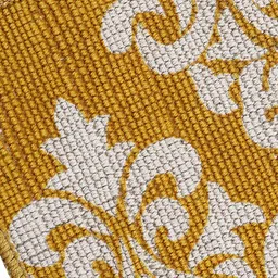 Saral Home Yellow & White Ethnic Motifs Floor Runner image 2