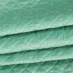 eyda Green Solid Quilted Table Runners image 5