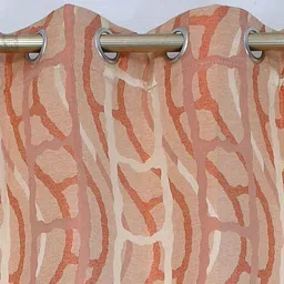 presto Rust Poly Cotton Door Curtain image 3