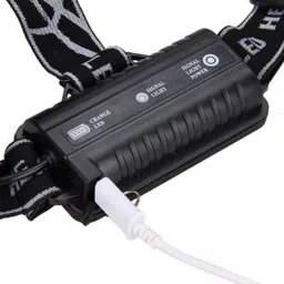 Care 4 5Led Super Bright Waterproof High Power Headlamp Flashlight Rechargeable Torch (Black, 10 cm, Rechargeable) image 5