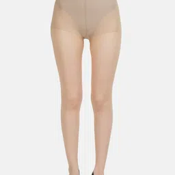 N2S NEXT2SKIN Women Beige Solid Low Denier Sheer Pantyhose Stockings-image-99