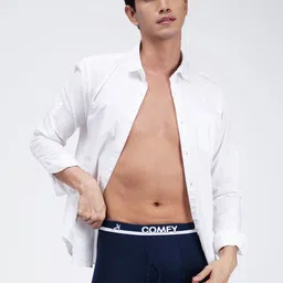 AMUL COMFY Pack Of 3 Pure Cotton Trunks AC-MTROE-AF-S-3PC image 4