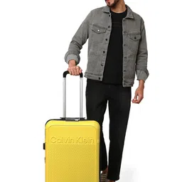 Calvin Klein Expression Textured Hard-Sided Medium Trolley Suitcases image 5