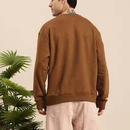 Mast & Harbour Brand Logo Printed Sweatshirt image 5