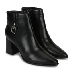 Yoho Women Black Casual Boots-image-43