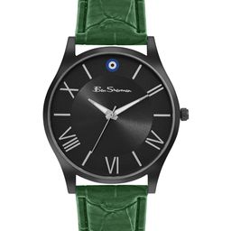 BEN SHERMAN Men Printed Dial & Leather Straps Analogue Watch BS102NB-picture-29