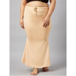 Secrets By ZeroKaata Women Plus Size Solid Mermaid Fit Saree Petticoat-picture-14