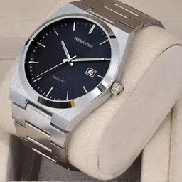 SWADESI STUFF Men Dial & Bracelet Style Straps Analogue Watch SDS 151 NAVY BLUE 99 image 3