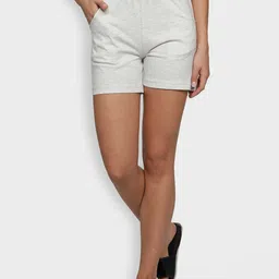 NUEVOSDAMAS Women Mid-Rise Cotton Shorts-picture-32