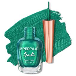PERPAA Sparkle Absolute Shine Long Lasting Waterproof Eyeliner 7ml - Shimmery Green 03-picture-38
