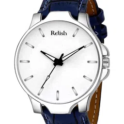 Relish Men White Dial & Blue Straps Analogue Watch RE-BS2008-Blue-picture-43