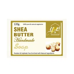 YNB YOURS NATURAL BUDDY Pack of 4 Organic Shea Butter Handmade SLS & Paraben Free Soap image 2