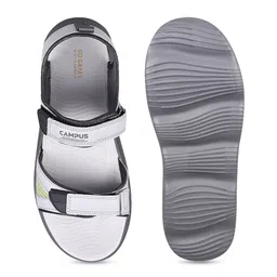 Campus Men Grey Solid Sports Sandals image 4