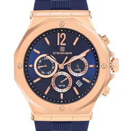 d'signer Dsigner Men Brass Dial & Straps Analogue Watch 820RGFS.5G-picture-20