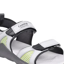 Campus Men Grey Solid Sports Sandals image 5