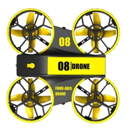 RH-821 Mini Quadcopter Drone with LED Lights and Fixed Altitude RC Helicopter for Kids – Yellow – RS6115-picture-30