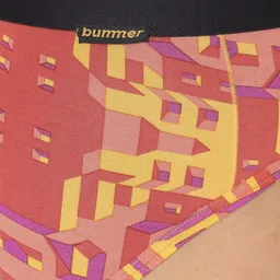 bummer Pack Of 2 Printed Mid Rise Basic Briefs BRBRCH02S image 3