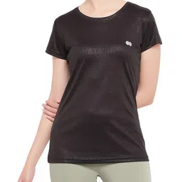 clovia Women's Fitted Active T-Shirt image 1