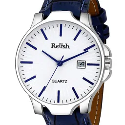 Relish Men White Dial & Blue Straps Analogue Watch-picture-18