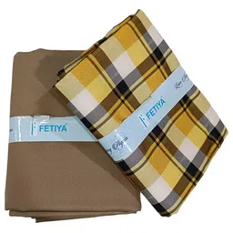 fetiya Shirt & Trouser Fabric in velveta Box Packing (Shirt-2.35 m, Pant-1.25 m) image 2