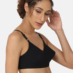 NAIDU HALL Non Padded Full Coverage Pure Cotton Bra With All Day Comfort image 4